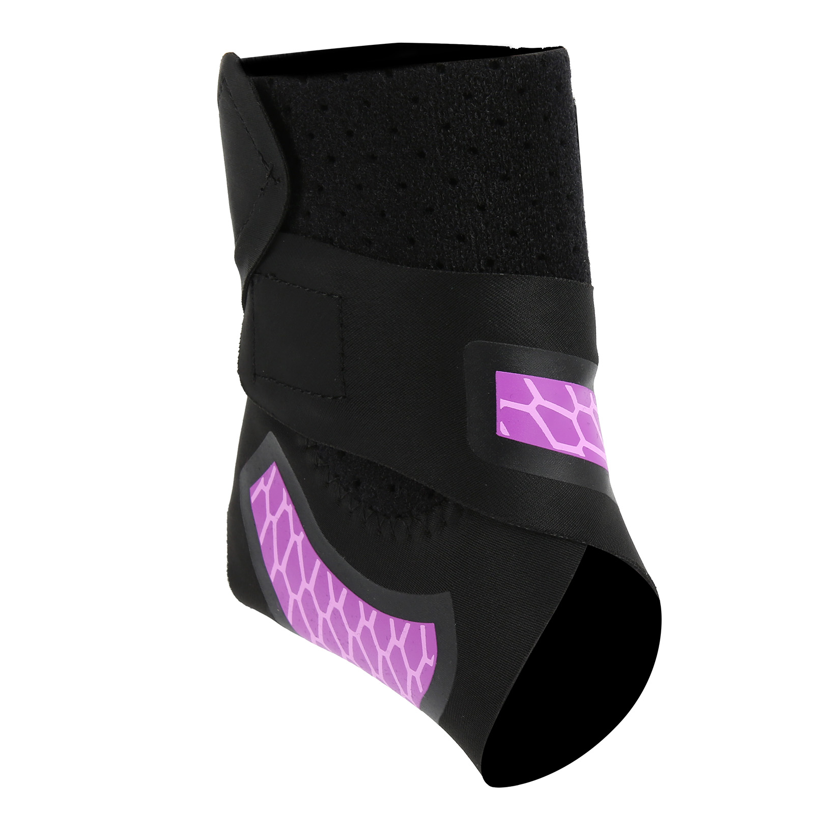 Verstellbare Kompressions-knöchelbandage Aus Atmungsaktivem Nylon, Knöchelschutz, Fußorthese, Schutzbandage Für Den Rechten Fuß (l)
