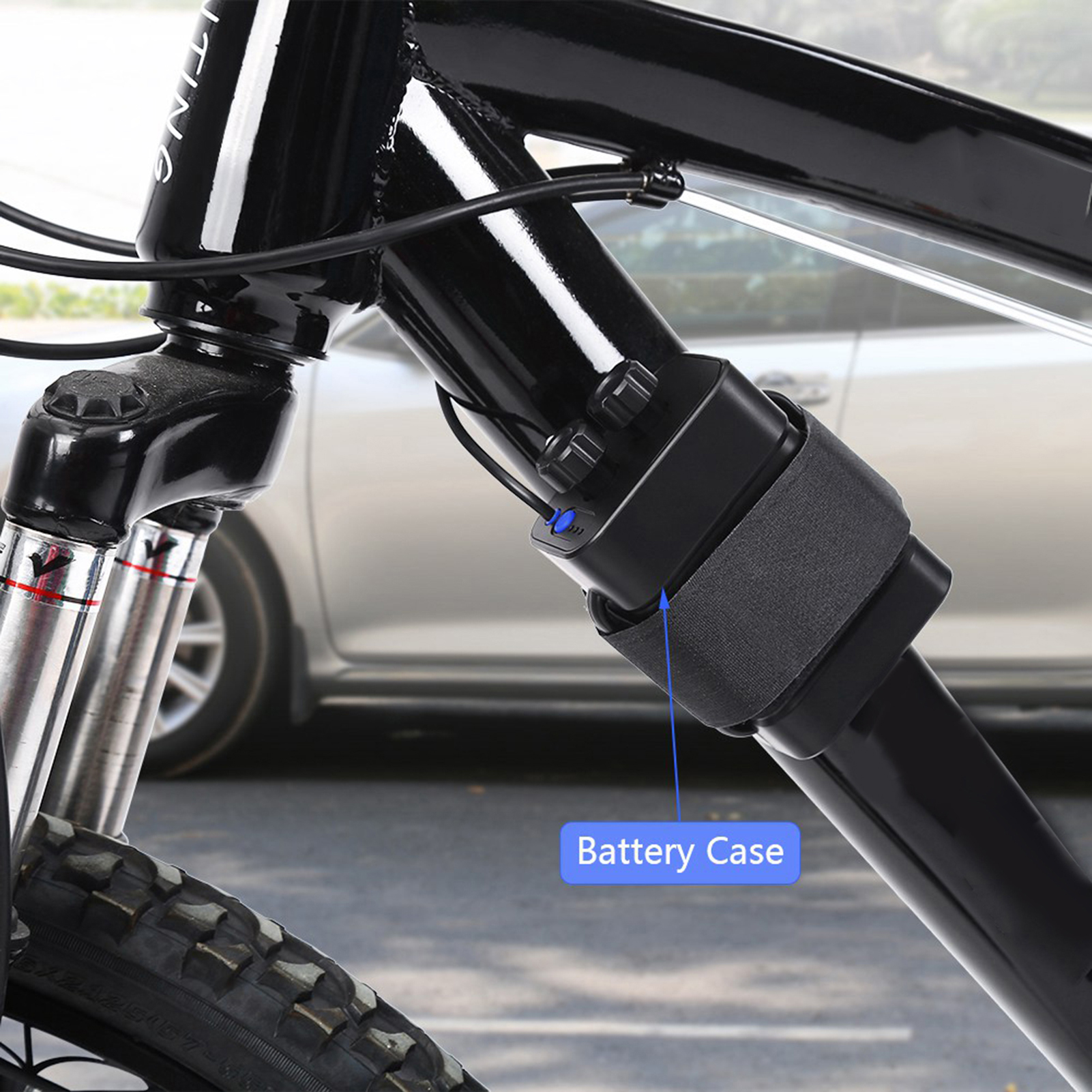 Wasserdichtes Gehäuse Für 6 18650-akkus Für Fahrradlicht Und Smartphone
