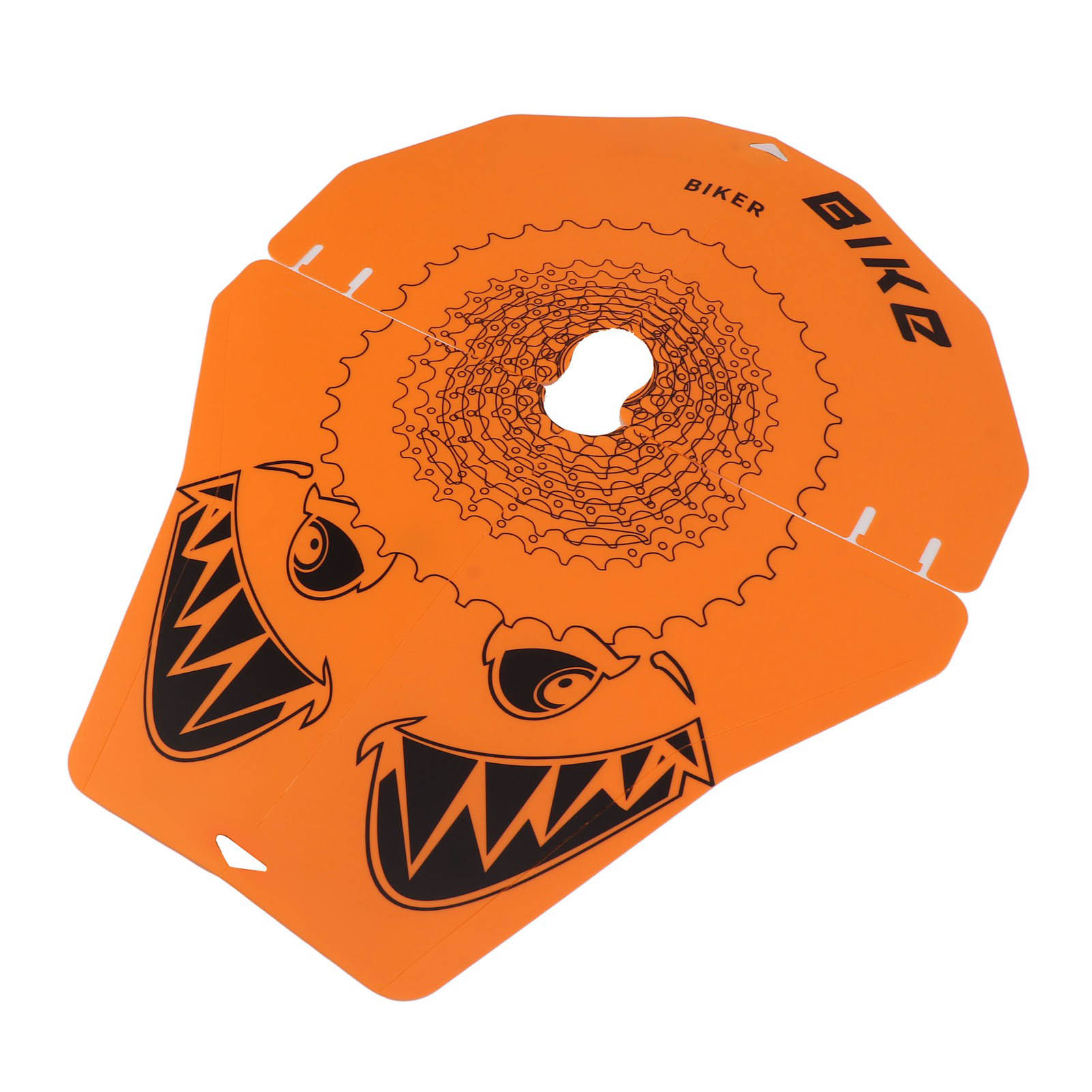 Set Aus 2 Fahrradschutzhüllen Aus Polypropylen (pp) Gegen Ölflecken Und Abnutzung, Für Mountainbike-scheibenbremsen (shark-typ).