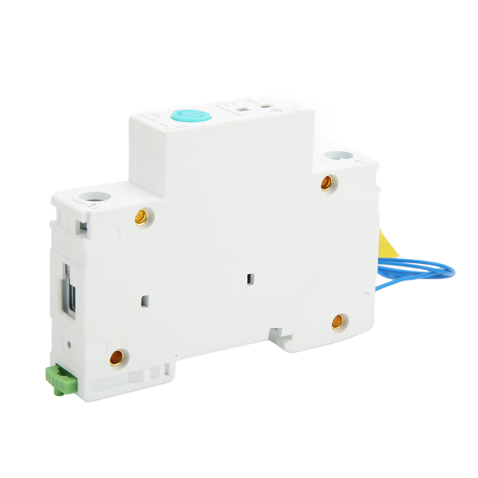 Intelligenter 63a-leistungsschalter Mit Wi-fi-timer, App-steuerung, Din-schienenmontage, Fernbedienung Für Hotels Und Schulen, 120-280v Ac.