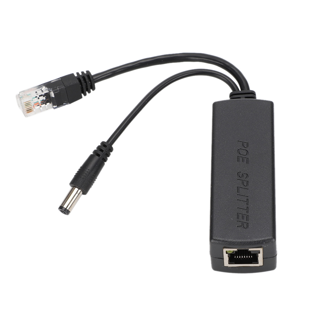 Dc48v Auf Dc12v Poe-strominjektor/splitter-adapter Mit Blitzschutz