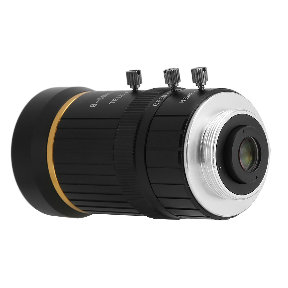 8-50-mm-3-megapixel-cctv-sicherheitskameraobjektiv, 1/2"-blende (manuell), C-mount