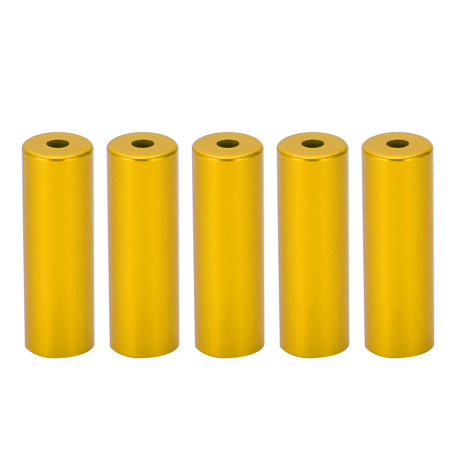 Schaltzugendkappe Aus Aluminiumlegierung Für 4-mm-züge, Goldfarbenes Zubehör