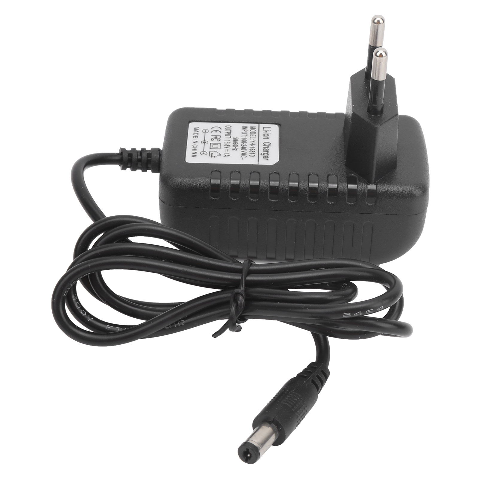 16,8v 1a Lithium-akkuladegerät Mit 100-240v Eu-stecker Und Mehrfachschutz-ladeadapter Für Pc
