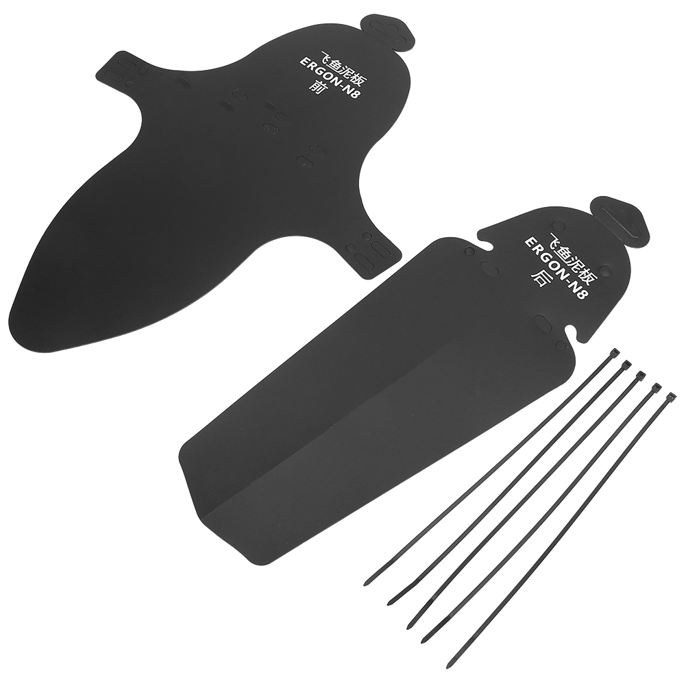 Kunststoff-schutzbleche Für Rennräder Und Mountainbikes, Für Vorder- Und Hinterrad (mit Logo)