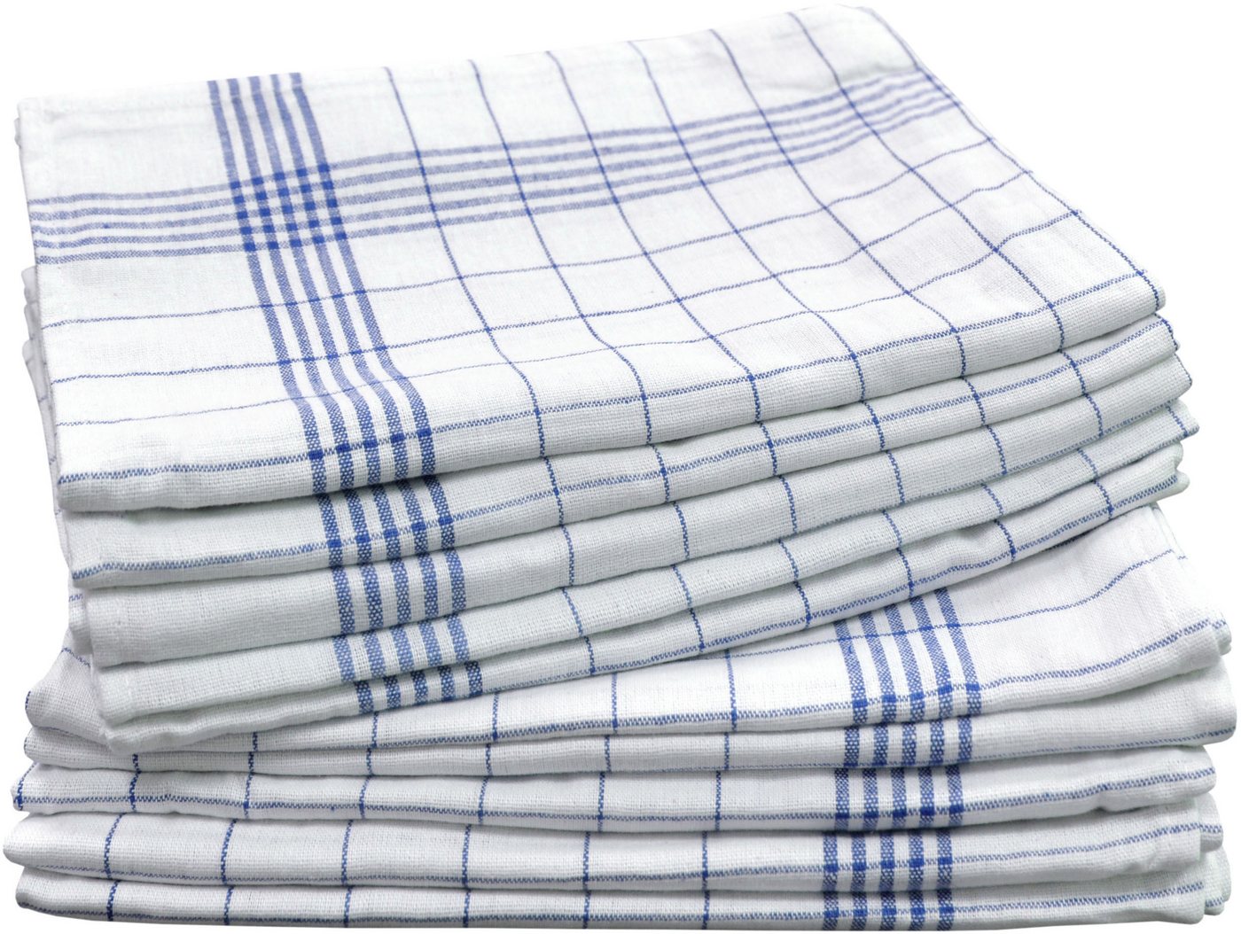 Dyckhoff Geschirrtuchset Karo Blau 50 x 70 cm 10-tlg. Bild 2