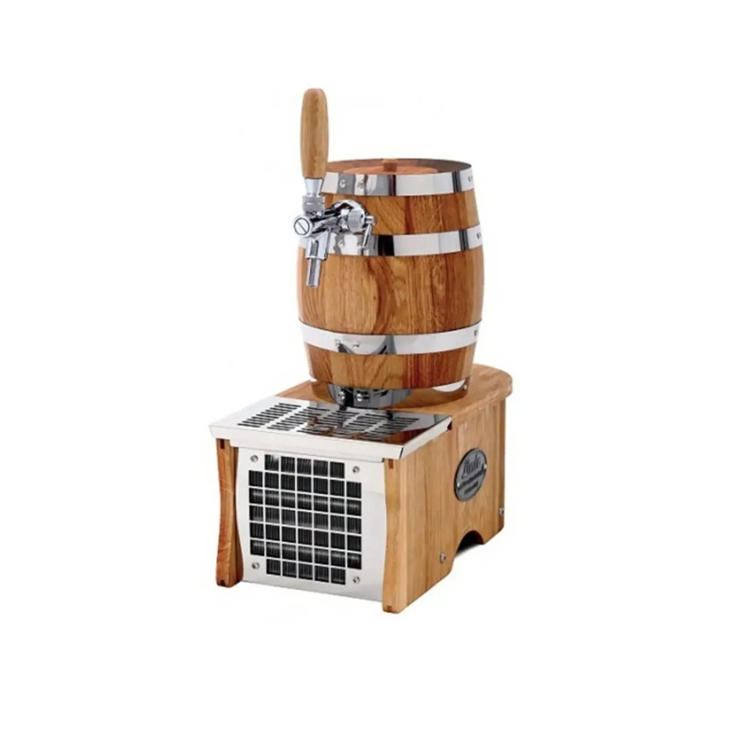 Ich-Zapfe Zapfanlage Soudek 20 1- 20 L/h Holz Braun
