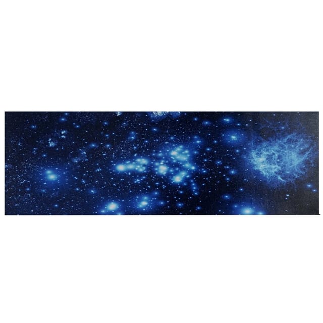 MCW LED-Bild Leinwand Timer 120x40cm Sternenhimmel