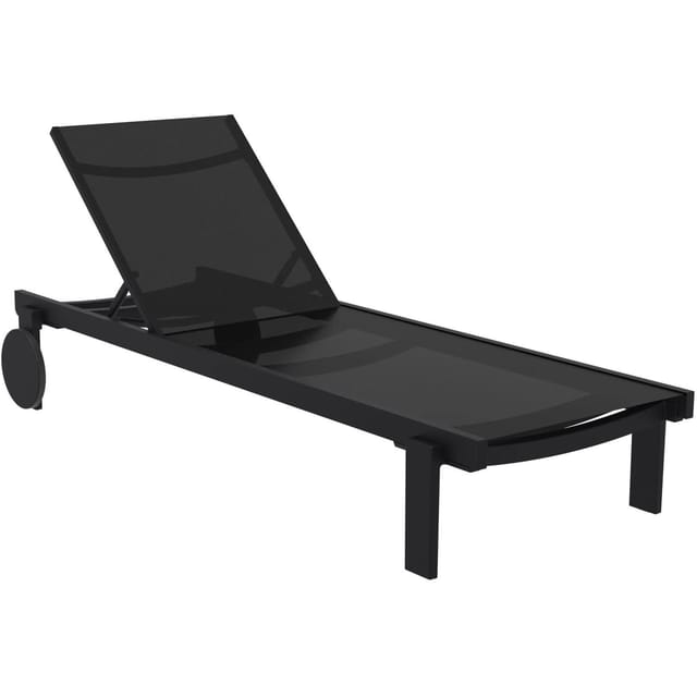 CLP Sonnenliege Casablanca Schwarz