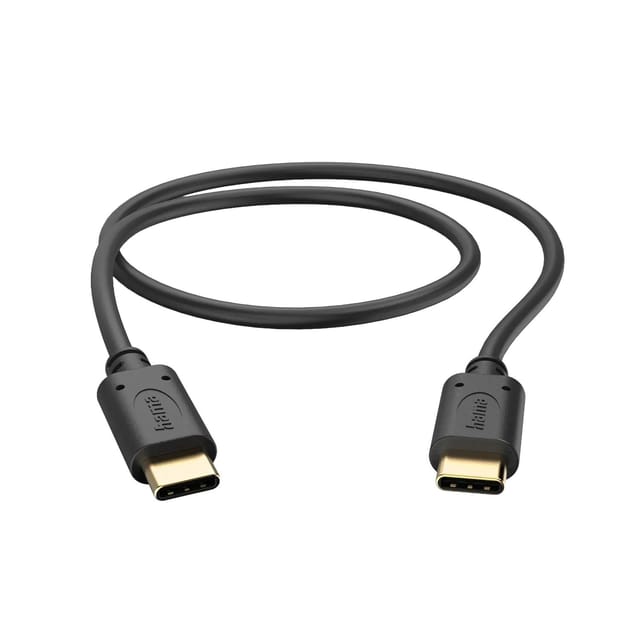 Hama Ladekabel USB-C 0,5 m Schwarz