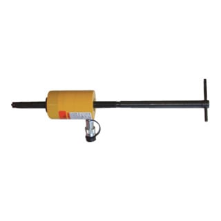 KS Tools Hohlkolben-Hydraulik-Zylinder mit Spindel, 50 t
