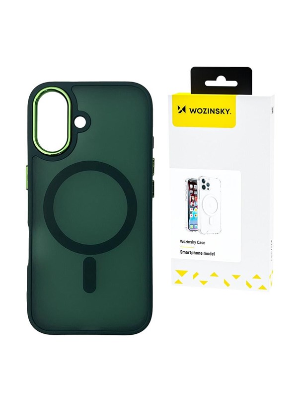 Wozinsky Fashion MagSafe Case for Samsung Galaxy S25 - Green