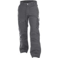 Jackson Canvas Arbeitshose mit Kniepolstertaschen, zementgrau, Schrittlänge Plus, Größe 52 Bild 2