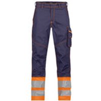 Phoenix Warnschutzhose, dunkelblau/neonorange, Schrittlänge Plus, Größe 53 Bild 2