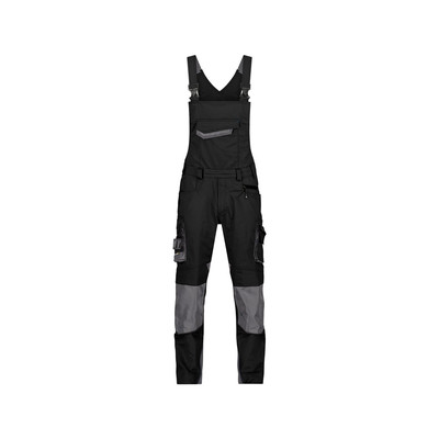 Voltic Arbeitslatzhose mit Kniepolstertaschen, schwarz/anthrazit, Schrittlänge Plus, Größe 58
