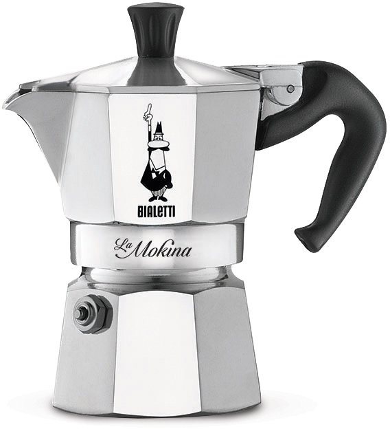 BIALETTI Espressokocher, 0,04l Kaffeekanne, für den Espressoschluck zwischendurch, Aluminium Bild 2