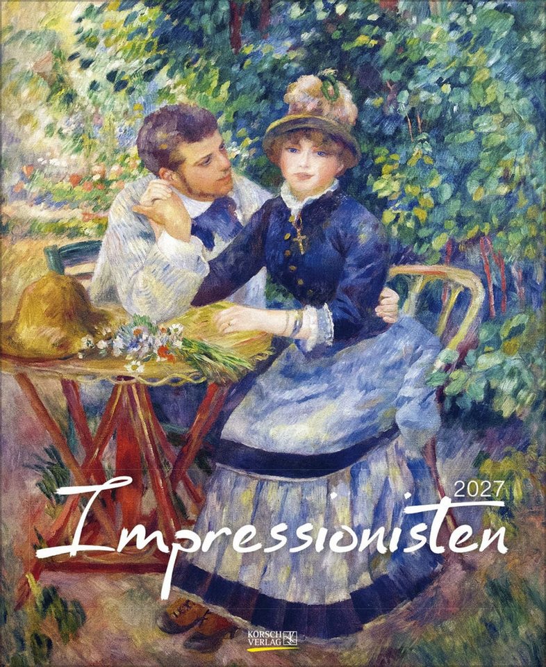 Korsch Verlag Wandkalender Impressionisten 2027