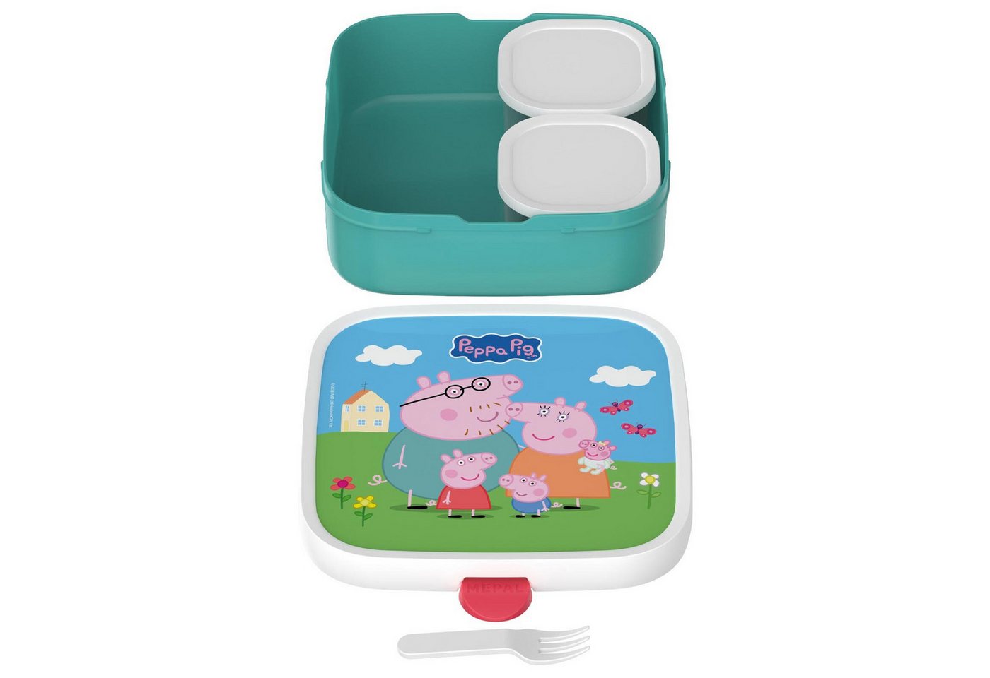 Mepal Lunchbox Campus (2026) Brotdose XL 18,4 x 18,2 x 6,5 cm, Kunststoff, (1-tlg), Spülmaschinenfest Bild 5