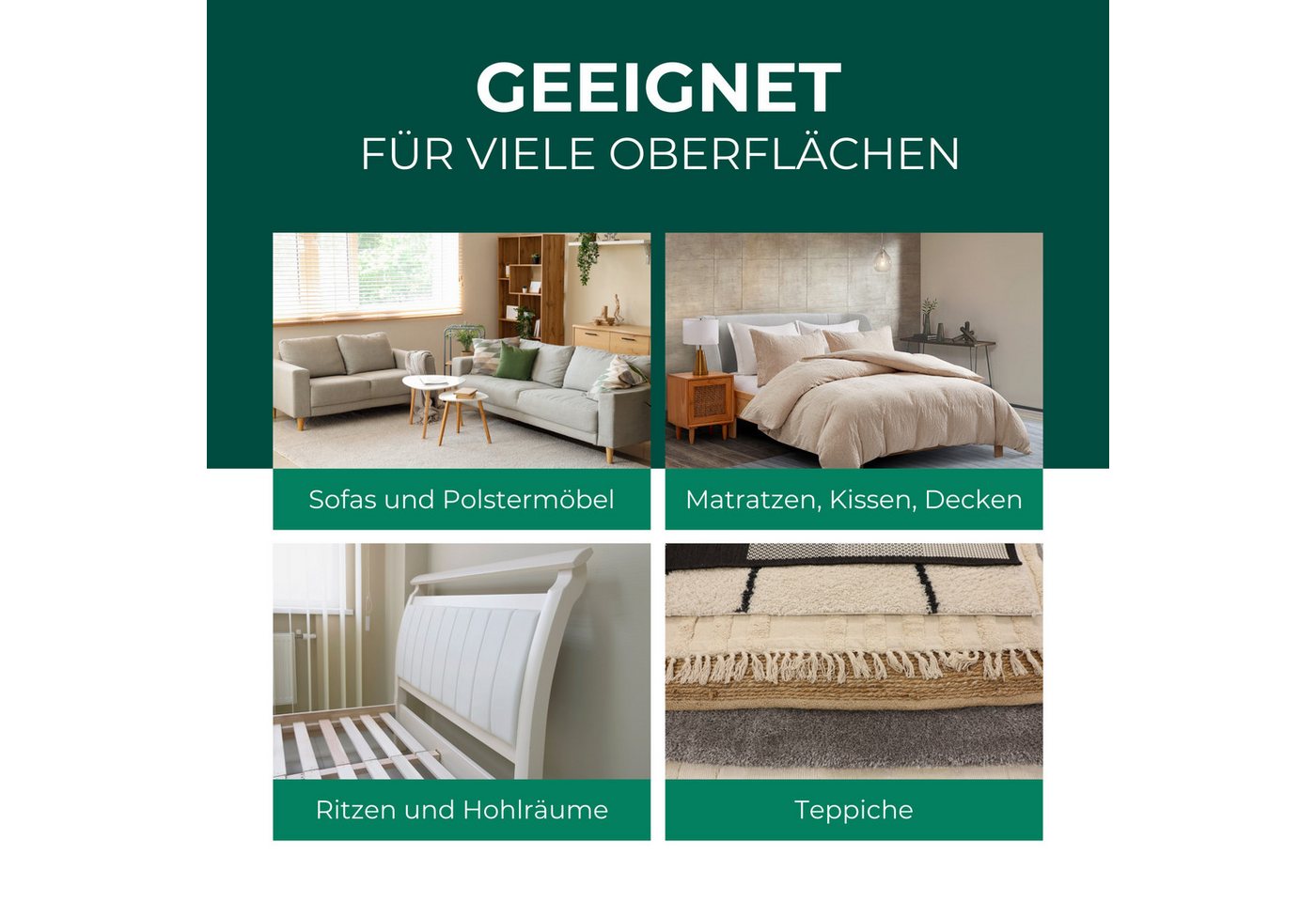 Silberkraft Insektenspray Silberkraft Bettwanzenspray, hält Textilien frei von Bettwanzen, 500 ml, 4-St., Sofortige & langanhaltende Wirkung gegen Bettwanzen, ohne Permethrin Bild 3