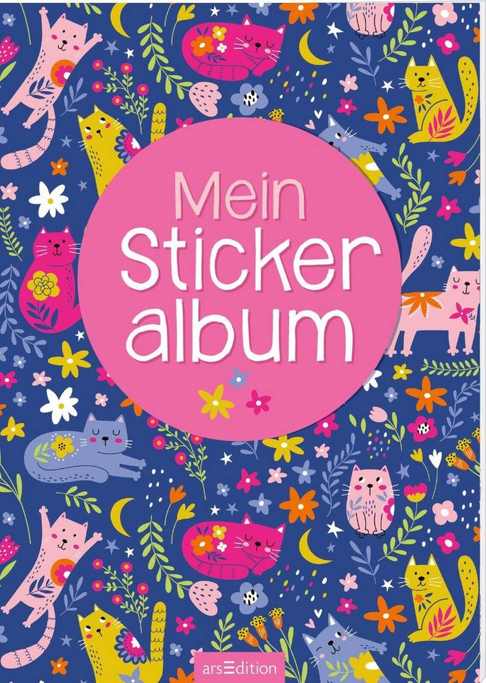 Sticker Mein Stickeralbum – Katzen