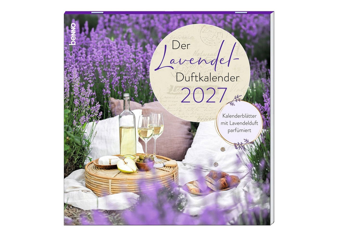 Wandkalender Der Lavendel-Duftkalender 2027