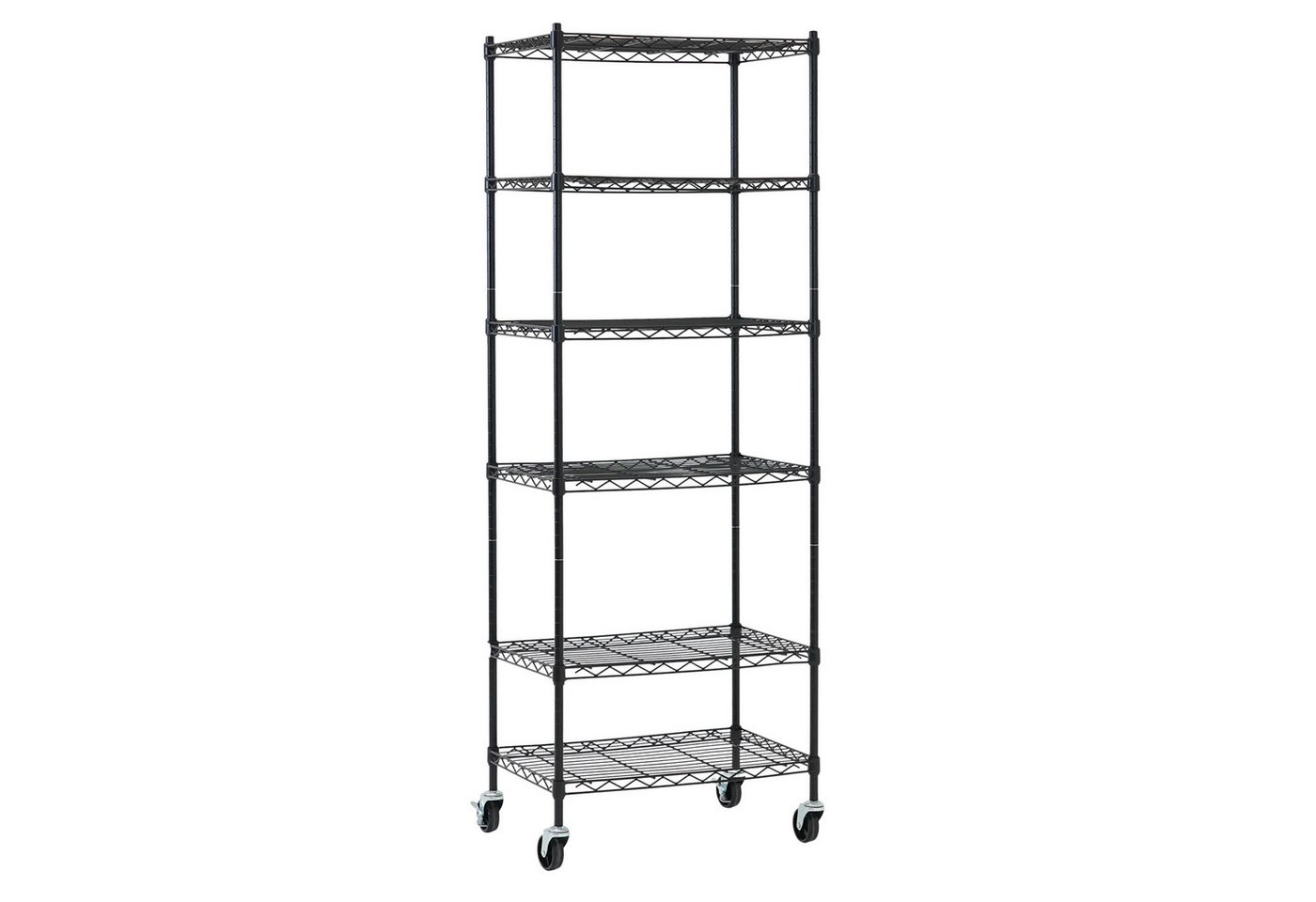 PROREGAL® Standregal Gitterregal HADES mit Rollen Bild 2