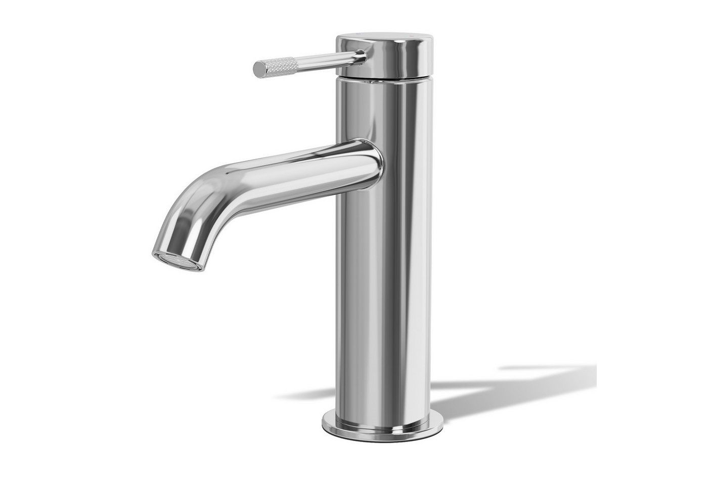Alphabath Waschtischarmatur (Set, Einhebelmischer mit einem 3/8"-Zoll-Kompressionsschläuche) Messing gefertigt,Keramikkartuschen,mit EPDM-Innentube ausgestattet Bild 2