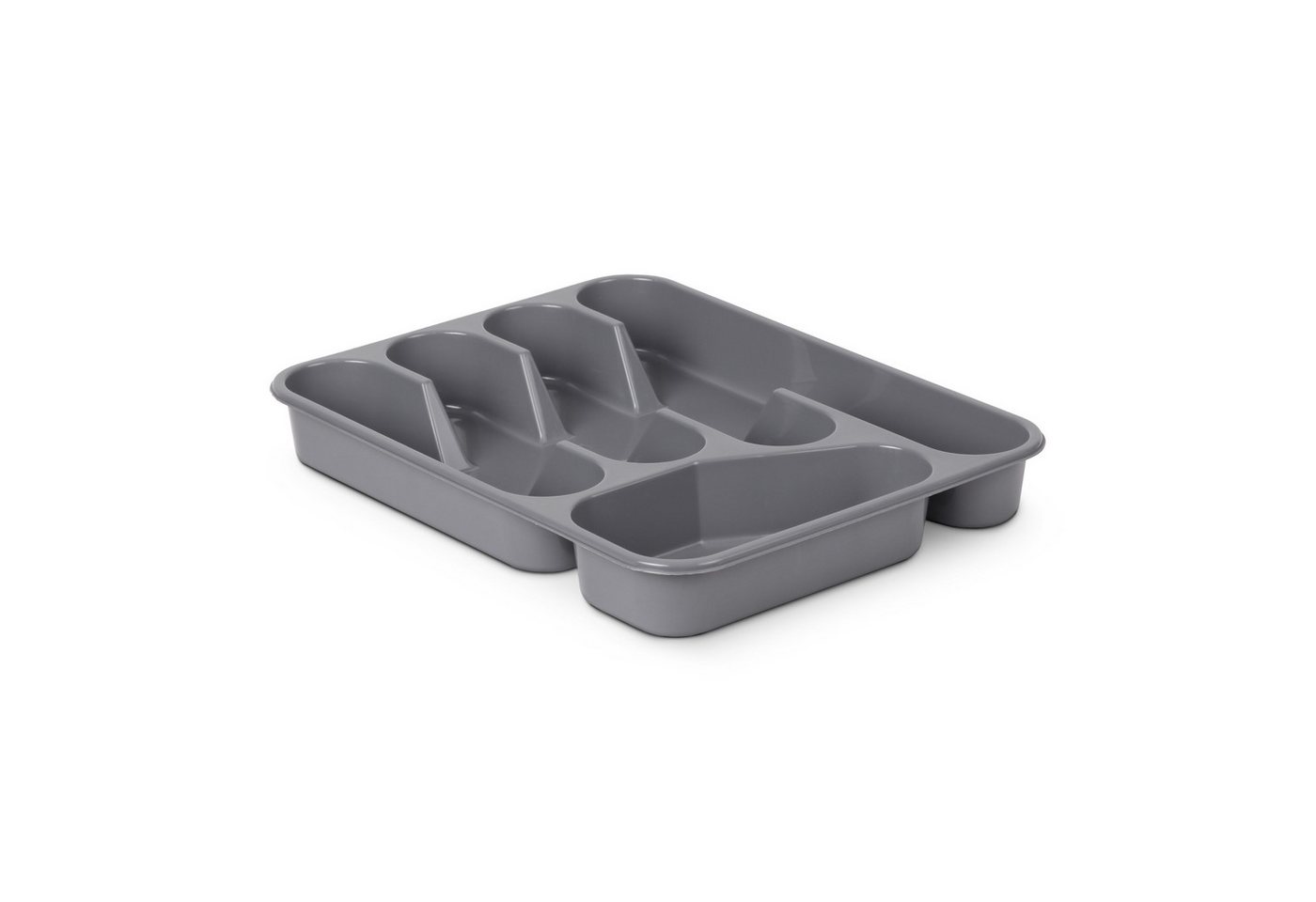Pro Home Besteckkasten aus PP Kunststoff, 33,5x26x4,5 cm, Besteckeinsatz für handelsübliche Schubladen