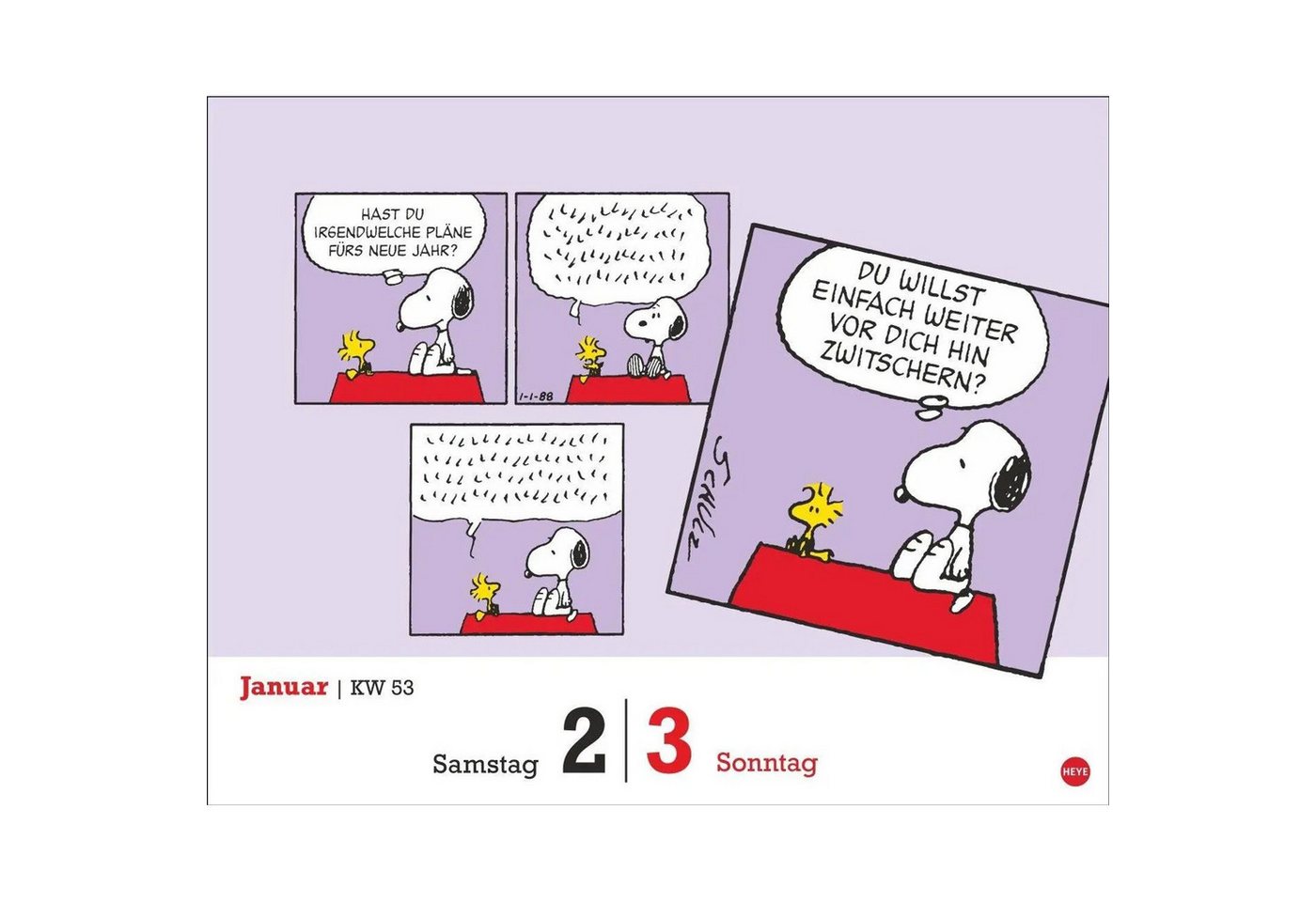 HEYE Abreißkalender Peanuts Tagesabreißkalender 2027 Bild 3