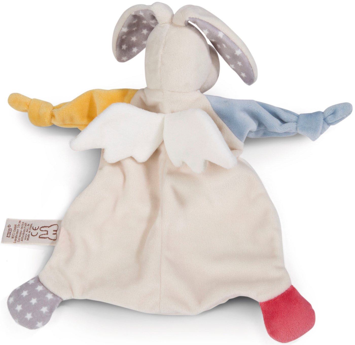 Nici Plüschfigur Nici 48678 Set Schmusetuch & Rasselring Schutz-Häschen Dein Bild 3