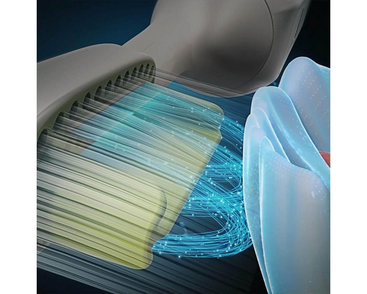 Silk'n Elektrische Zahnbürste Toothwave TW1PE1001 elektrische Zahnbürste in weiß, Aufsteckbürsten: 2 St., inkl. Ladestation, Ladeanzeige, mehrere Modi, USB-Ladegerät Bild 5
