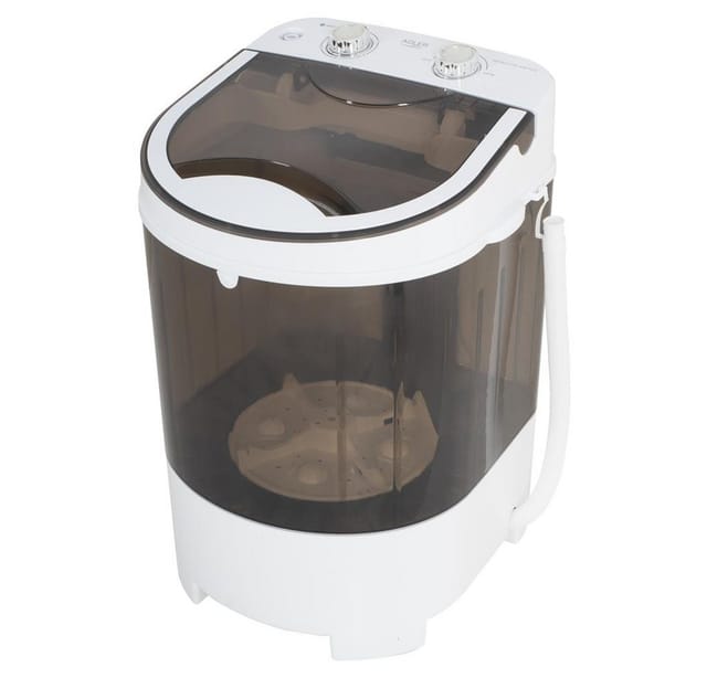 ADLER EUROPE Wäscheschleuder AD 8056 Mini Waschmaschine, 4 kg Waschen, 2 kg Schleudern, kompakt Camping kleine Wohnungen