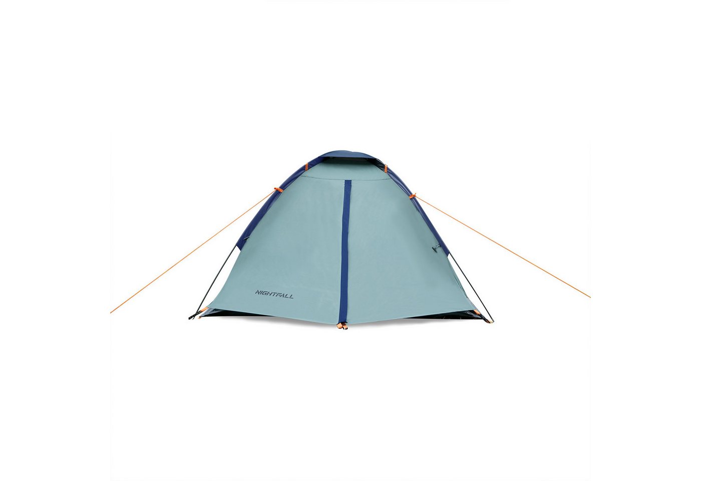NILS CAMP Kuppelzelt Outdoorzelt Zelt "Nightfall" Trekkingzelt Campingzelt hellblau, Personen: 2, Ultraleichtes 2-Personen Campingzelt mit nur ca. 1,6 kg Gewicht Bild 2