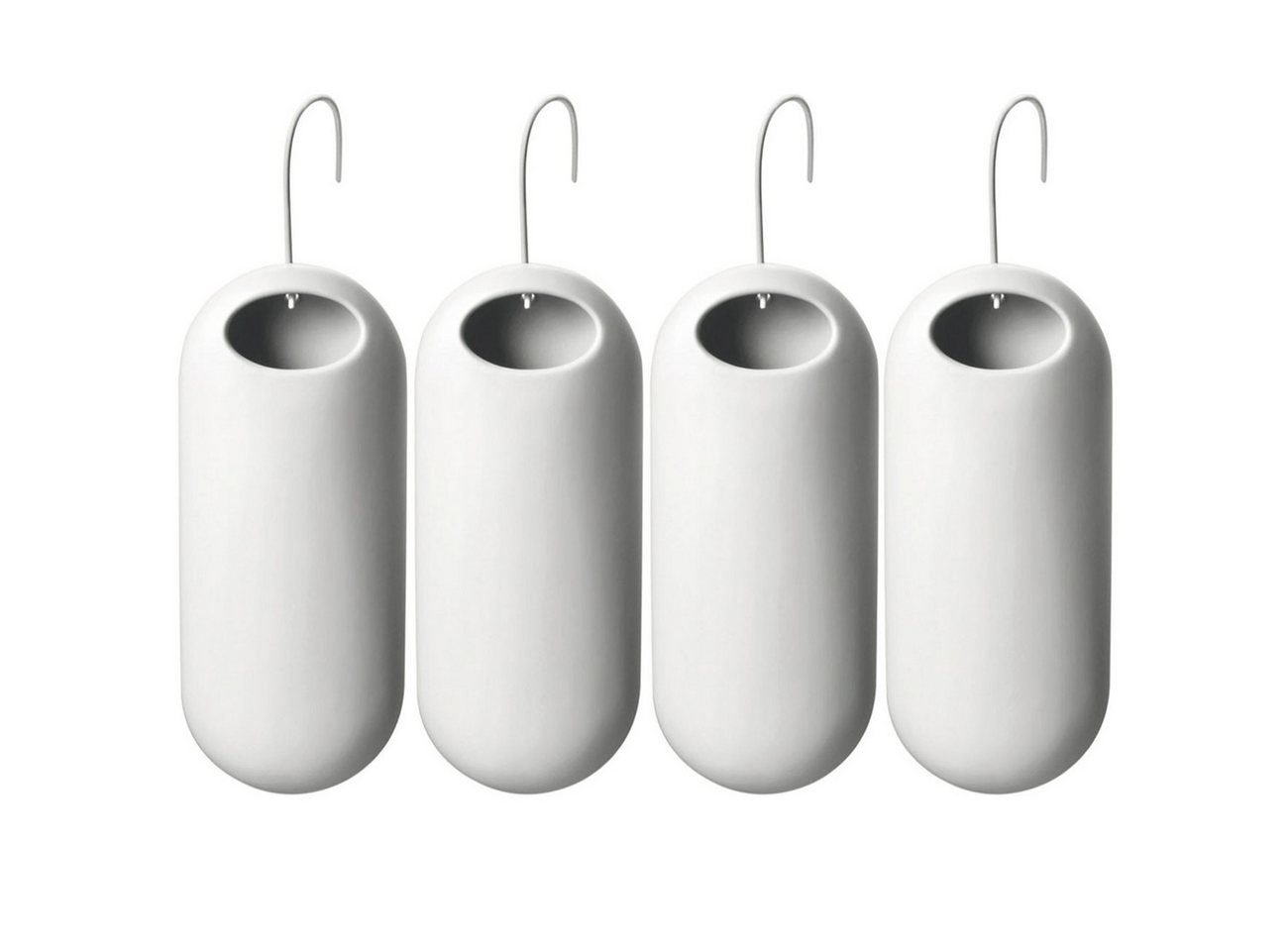 Tescoma Luftbefeuchter Keramik-Wasserverdunster matt weiß, Heizkörper-Luftbefeuchter 250ml, Heizkörper-Luftbefeuchter mit Metallhaken aus Keramik Bild 4