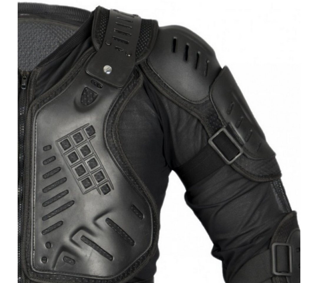 MDM Protektorenjacke Herren Protektorenjacke Herren Motocross mit Rückenprotektor, Atmungsaktive Protektorenjacke mit Hartschalenprotektoren Bild 3