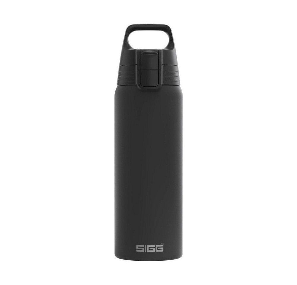 Sigg Trinkflasche Trinkflasche 1,0 l Shield One Black, Trinkflasche, Ø8cm, Edelstahl 18/8, schwarz Bild 5