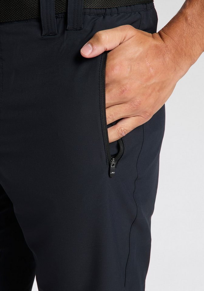 CMP Funktionsshorts mit Reißverschlusstaschen, aus elastischem, atmungsaktivem Material