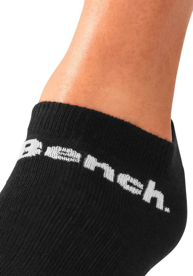 Bench. Sportsocken Damen Herren Sneaker Socken, Laufsocken niedrige Socken (Packung, 12-Paar, Großpackung Gr. 35-38 bis 47-48) Sneakersocken mit klassischem Logoschriftzug Bild 4