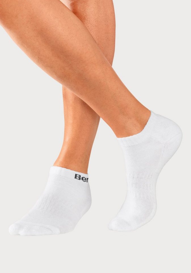 Bench. Sportsocken Damen Herren Tennis Kurzsocken Quartersocken (Packung, 12-Paar, Großpackung Gr. 35-38 bis 47-48) mit Halbfußfrottee und Mittelfußgummi Bild 5