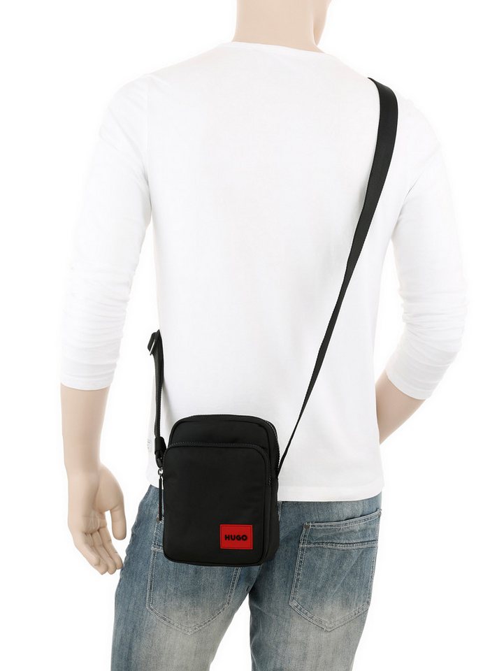 HUGO Messenger Bag Ethon 3.0_NS Pocket, Herren-Umhängetasche, Schultertasche, Bodybag mit Logo Bild 2