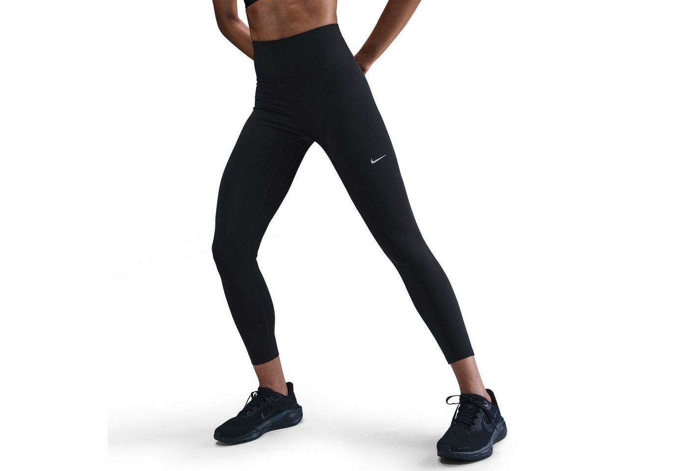 Nike Lauftights W NK DF TEMPO HR 7/8 TGHT für Laufen, schnell trocknend, atmungsaktiv, mit elastischem Bund Bild 3