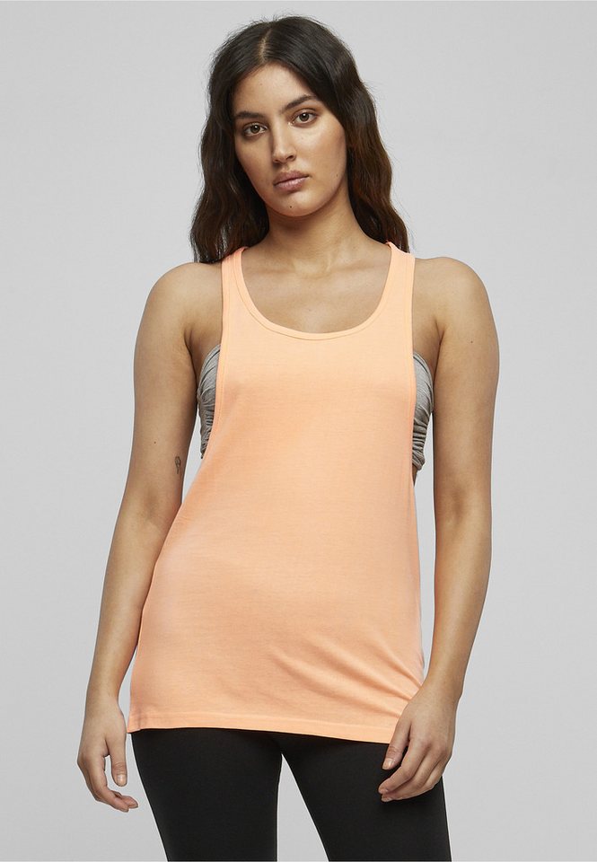 URBAN CLASSICS Yoga & Relax Shirt Urban Classics Damen Ladies Loose Neon Tanktop (1-tlg) Bild 2