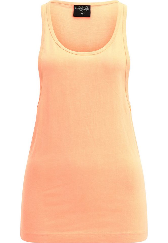 URBAN CLASSICS Yoga & Relax Shirt Urban Classics Damen Ladies Loose Neon Tanktop (1-tlg) Bild 4