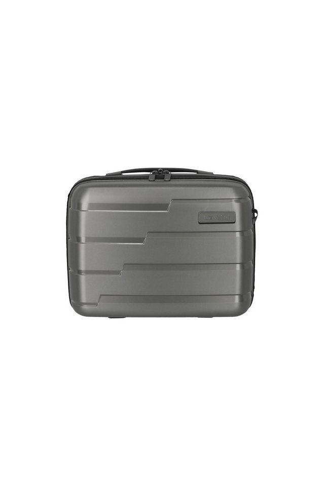 travelite Beautycase AIR BASE Kosmetikkoffer Hartschale, mit TSA-Schloss und Aufsteckfunktion – robust und leicht Bild 2