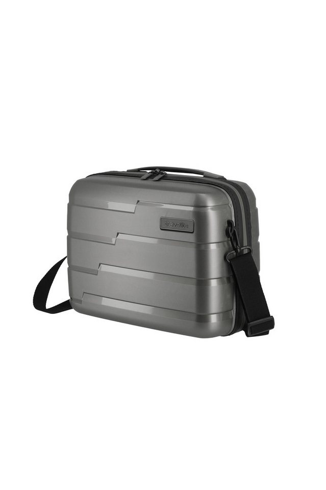 travelite Beautycase AIR BASE Kosmetikkoffer Hartschale, mit TSA-Schloss und Aufsteckfunktion – robust und leicht Bild 3