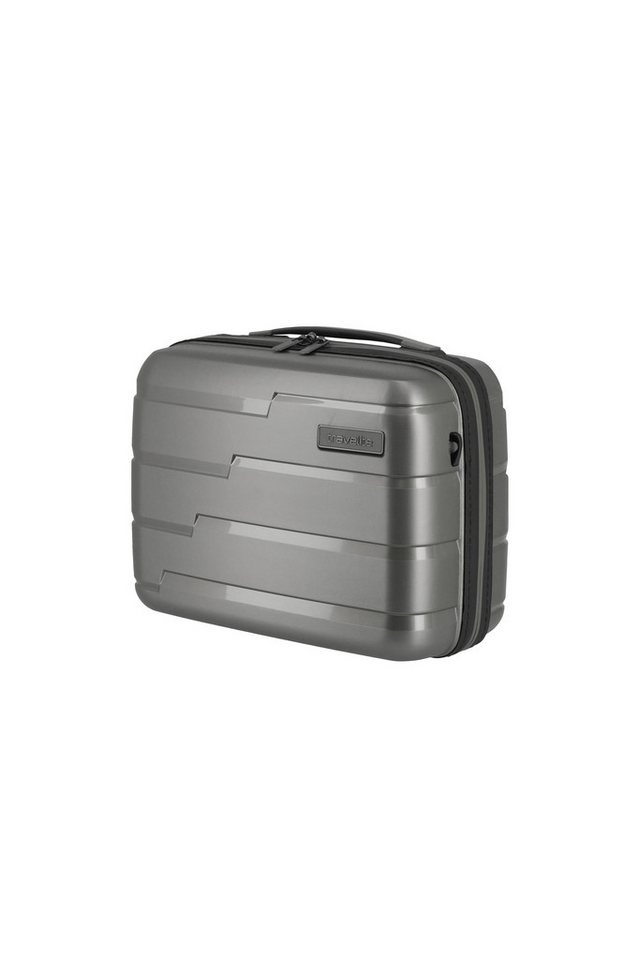 travelite Beautycase AIR BASE Kosmetikkoffer Hartschale, mit TSA-Schloss und Aufsteckfunktion – robust und leicht Bild 4