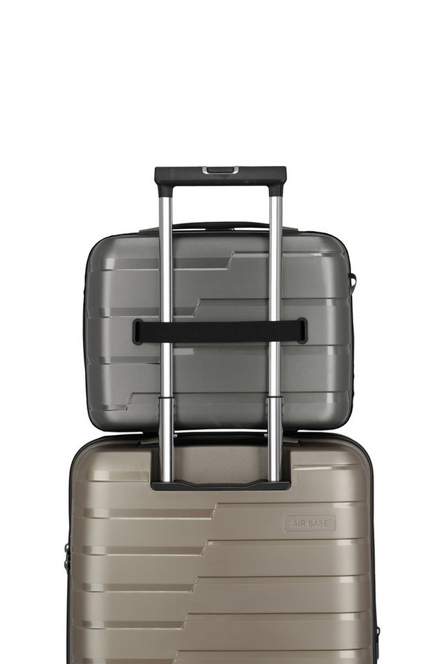 travelite Beautycase AIR BASE Kosmetikkoffer Hartschale, mit TSA-Schloss und Aufsteckfunktion – robust und leicht Bild 5