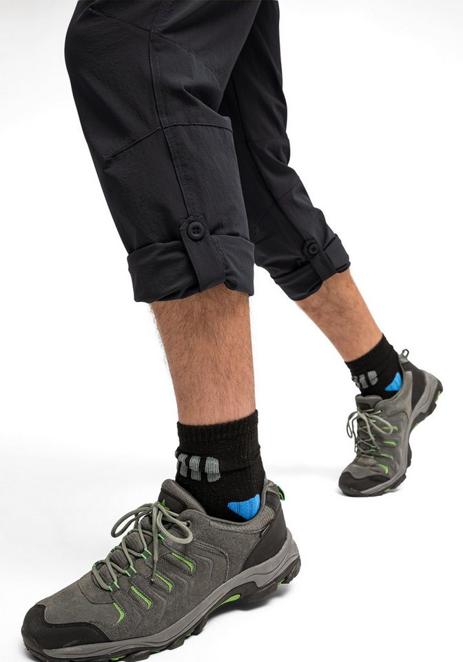 Maier Sports Trekkinghose NIL MEN CS Roll-Up Hose Outdoorhose, Funktionshose