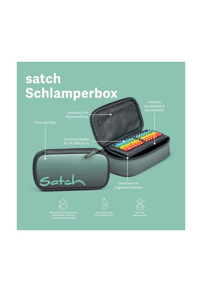 Satch Schulranzen match Bundle (3-tlg., 3-teiliges Set), größenverstellbares Rückensystem Bild 5