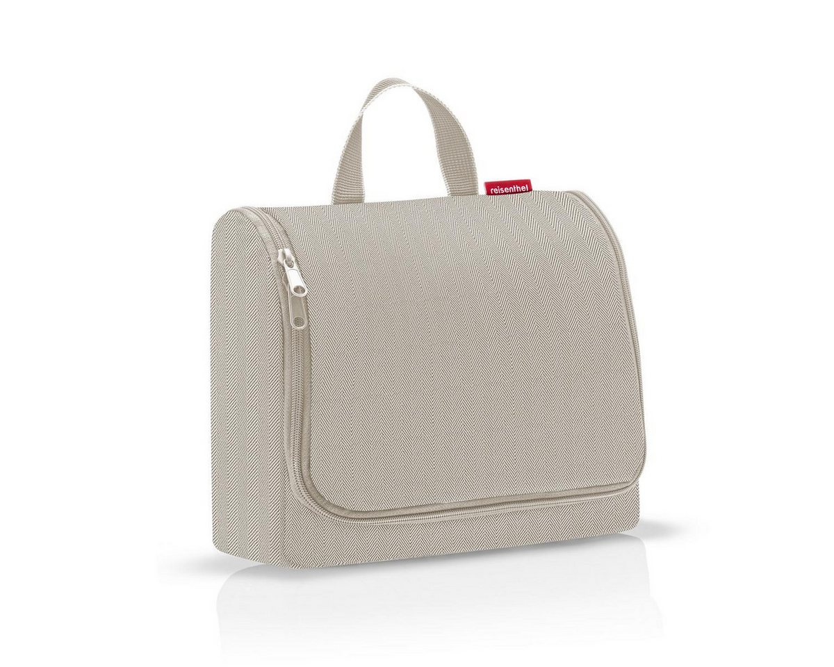 REISENTHEL® Kulturbeutel toiletbag XL herringbone sand, toiletbag XL Bild 3